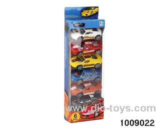 Rebound simulation vehicle (6 pcs) in window box