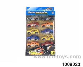 pull-back Sports cars (12 pcs) in window box