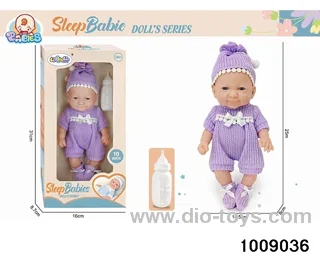 10 inch newborn+bottle in window box