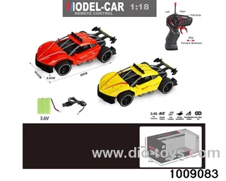 1:18 2.4G 4ch RC car (including battery) in window box