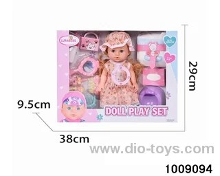 12 inch doll set with IC (with sound function) in window box