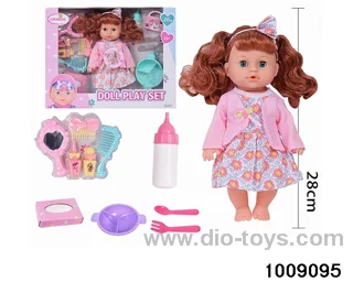 12 inch doll set with IC (with sound function) in window box