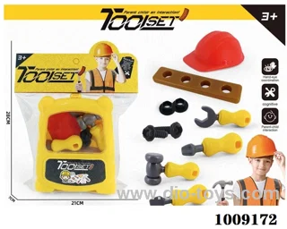 Tool set in poly bag header