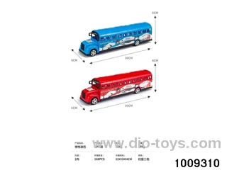 friction bus 2 color mixed loading in opp bag
