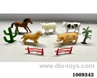5pcs Animal suit in PVC bag