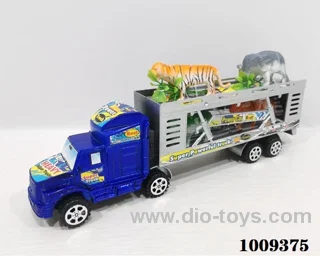friction car with 4PCS Animal  in opp bag