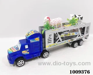 friction car with 4PCS Animal  in opp bag