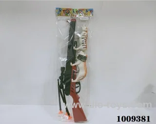 Soft Shot Gun with animal in opp bag