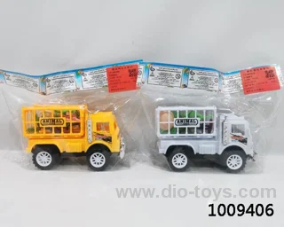 friction Animal car in opp bag