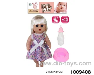 12inch doll with IC &SOUND  in PVC bag