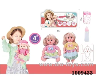 14 inch doll with sound&IC&_x000D_
Drink water in PVC bag