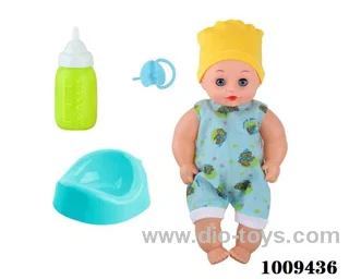 12 inch doll with Movable eye in PVC bag