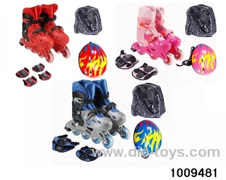 Skating Shoe Set in Hand bag