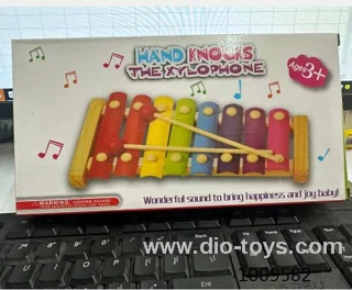 Wooden piano in color box