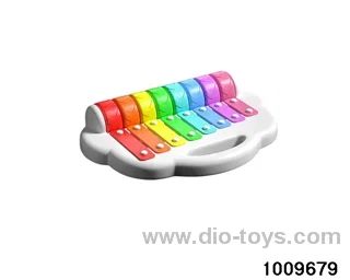 Multifunctional tapping piano+roller rainbow piano in window box