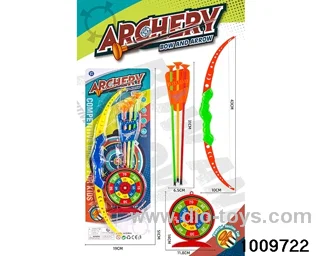bow and arrow in Blister card