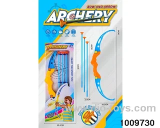 bow and arrow in color box