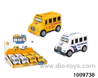 Bus inertia vehicle (1 box of 8) in display box