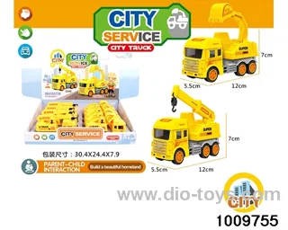 8 pcs/Crane excavator truck in display box