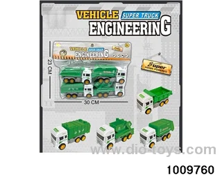 Sanitation vehicle (4 bags) in PP bag with header