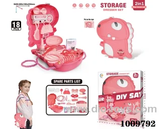 Dressing Table backpack set in color box