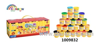 24 COLORS 50G CUP COLORED CLAY IN COLOR BOX