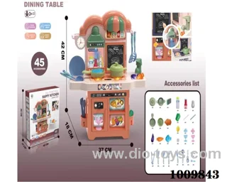 Kitchen set with light&sound  in Hand box