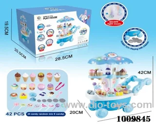 ice cream truck with light&music not include in Hand box