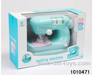 Large sewing machine in window box