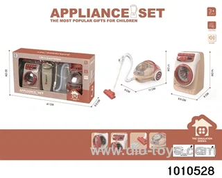 Large vacuum cleaner+large washing machine in window box