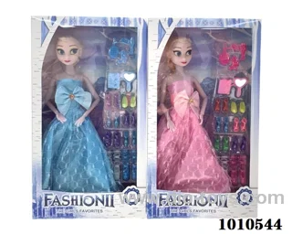11 inch doll 2 sets mixed loading inwindow box