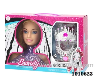 doll set in window box