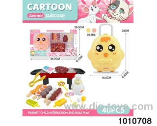 Chicken storage box toy in window box