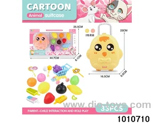 Chicken storage box toy in window box