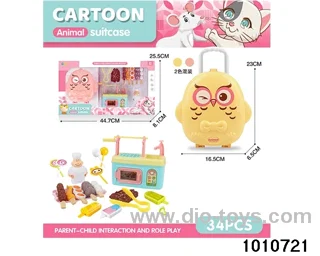 Owl storage box toy in window box