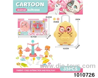 Owl storage box toy in window box