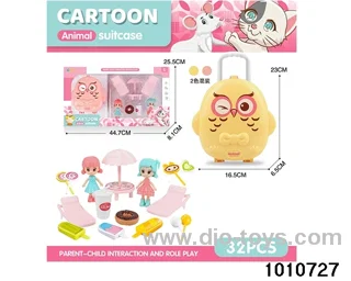 Owl storage box toy in window box