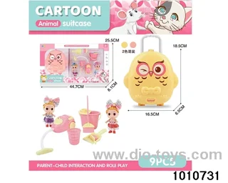 Owl storage box toy in window box