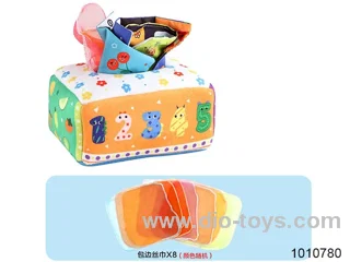 baby tissue box toys