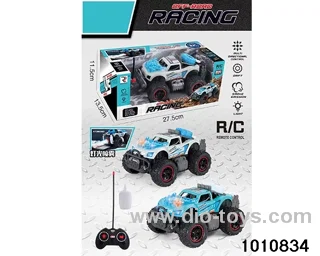 Spray off-road RC vehicle in window box