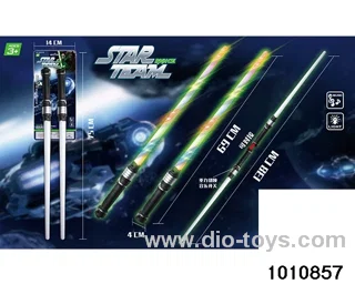 Double Flash Laser Sword in Tied On Card