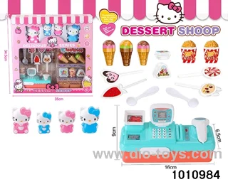 Cashier Set in window box