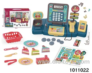 Cash register cake set in color box