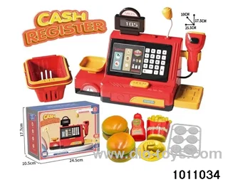 Cash register hamburger suit in color box