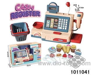 Cash register lollipop suit in window box