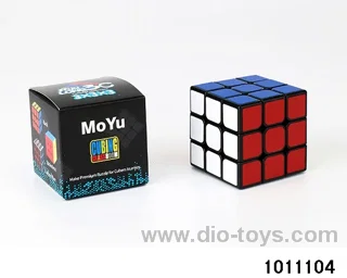 Rubik's cube in color box