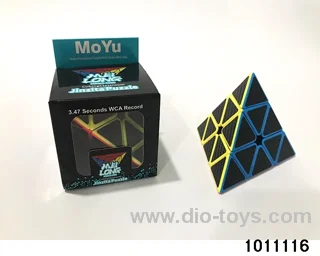 Rubik's cube in color box