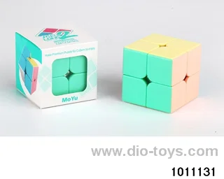 Rubik's cube in color box