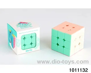 Rubik's cube in color box