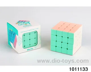 Rubik's cube in color box